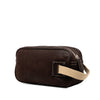 LOEWE Nubuck Anagram Clutch Secondhand