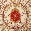 Hermès Les Cles Silk Scarf 90 Secondhand