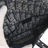 Secondhand Dior Oblique Canvas Embroidered Saddle Slim Belt Pouch