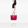 Secondhand Prada Saffiano Trimmed Tessuto Tote