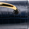 Chloé Croc Embossed Leather Aby Lock Satchel Secondhand