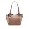 Burberry Small Derby Calfskin and House Check Canvas Canterbury Tote Secondhand