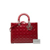 Dior Large Patent Cannage Lady Dior Secondhand