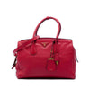 Prada Vitello Daino Zip Top Convertible Tote Secondhand