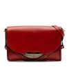 Burberry Leather and House Check Canvas Bridle Abbott Crossbody Secondhand