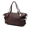 Gucci Medium Leather Bamboo Bar Tote Secondhand