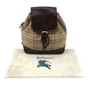 Burberry Haymarket Check Canvas Backpack Secondhand