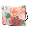 LOEWE Paulas Ibiza Canvas Rose Print Clutch Secondhand