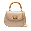 Secondhand Gucci Mini Metallic Calfskin Bamboo Night