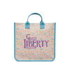 Gucci Childrens Canvas New Liberty Celeste Floral Tote Secondhand
