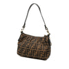 Fendi Zucca Canvas Shoulder Bag Secondhand