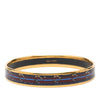 Secondhand Hermès Narrow Horse Horseshoe Cloisonne Enamel Bangle 62