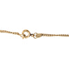 Chanel CC Gold Plated Strass Pendant Necklace Secondhand