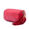 Chanel Mini Quilted Lambskin Tassel Barrel Crossbody Secondhand