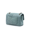 Chanel Small Classic Chevron Lambskin Double Flap Secondhand