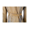 Secondhand Roberto Cavalli Croc Embossed Leather Trench Coat