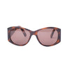 Secondhand Chanel Oversized Tortoiseshell CC Sunglasses