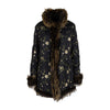 Secondhand Scervino Embroidered Jacket with Fur 