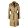 Secondhand Roberto Cavalli Croc Embossed Leather Trench Coat