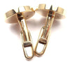 Secondhand Bulgari Mother Of Pearl Yellow Gold Cufflinks - '20s