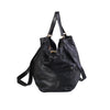Yves Saint Laurent Rive Gauche Black Leather Oversized Tote Bag 