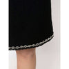 Chanel Black Wool Midi Skirt - 2000s Second hand