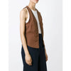 Romeo Gigli Brown Vest - 2000s Second hand