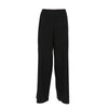 Chanel Black Wool Palazzo Trousers - 2000s Second hand