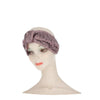 A.N.G.E.L.O. Vintage Cult Mauve Persian Lamb Headband - 2020s Second hand