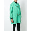 Gianni Versace Turquoise Wool Coat - '80s Second hand