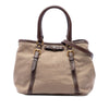 Prada Canvas Canapa Logo Bow Satchel Secondhand