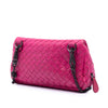 Bottega Veneta Mini Nappa Intrecciato Expandable Chain Flap Crossbody Secondhand