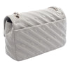 Balenciaga Leather BB Round Charm Shoulder Bag Secondhand