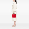Secondhand Gucci Wool and Calfskin Bamboo Top Handle Bag