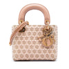 Dior Mini Suede Beaded Ribbon Lady Dior Secondhand