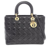 Dior Large Lambskin Cannage Lady Dior Secondhand