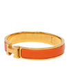 Hermès Narrow Enamel Clic H Bracelet PM Secondhand