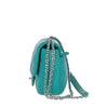 Chanel Teal Color Shoulder Bag - '10s Second hand