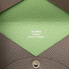 Secondhand Hermès Epsom Calvi Verso Card Holder