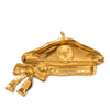 Chanel Gold Plated Beret Hat Brooch Secondhand