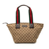 Gucci GG Canvas Web Tote Secondhand