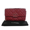 Secondhand Chanel CC Quilted Calfskin Double Stitch Hamptons Flap