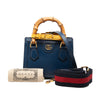 Secondhand Gucci Small Calfskin Bamboo Diana Satchel