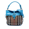 Burberry Medium Mega Check Canvas and Leather Sycamore Hobo Secondhand