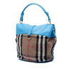Burberry Medium Mega Check Canvas and Leather Sycamore Hobo Secondhand