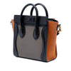 Celine Nano Tricolor Leather Luggage Tote Secondhand