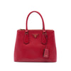 Prada Medium Saffiano Galleria Double Zip Satchel Secondhand
