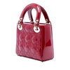 Dior Mini Patent Cannage Lady Dior Secondhand