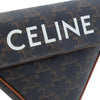 Celine Triomphe Coated Canvas Logo Triangle Crossbody Secondhand