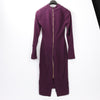 Roland Mouret Deep V-Neck Fitted Midi Dress in Plum – EU 34 Secondhand